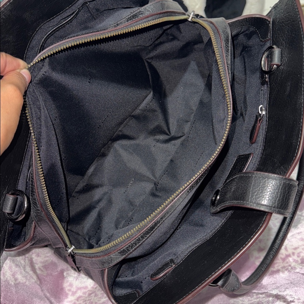 Coach Mercer 30 in canyon Quilt Denim - Picture 10 of 17
